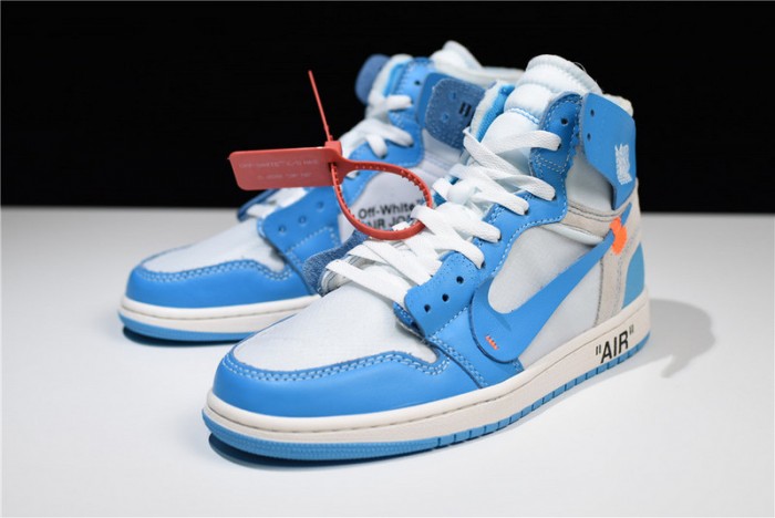 OF Air Jordan 1 Powder Blue UNC AQ0818-148
