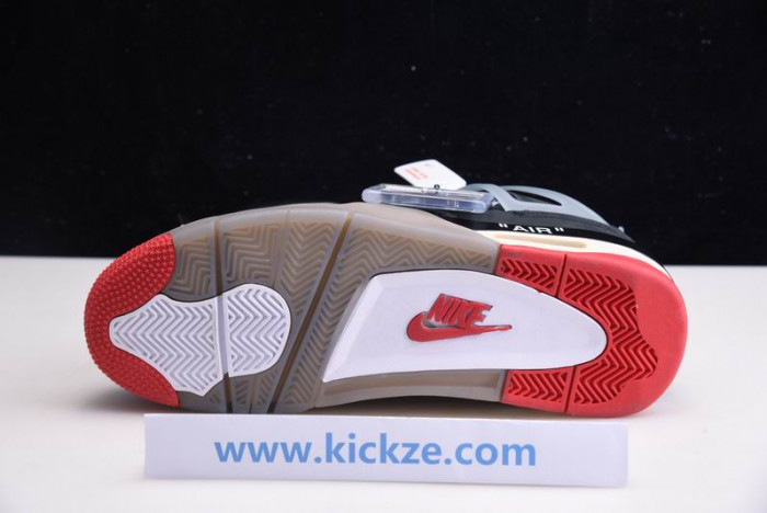 OF x Air Jordan 4 “Bred” CV9388-001