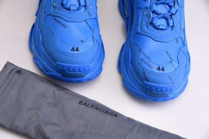 BL TRIPLE S TRAINERS BLUE    LETTERS  -KICKZE BL12