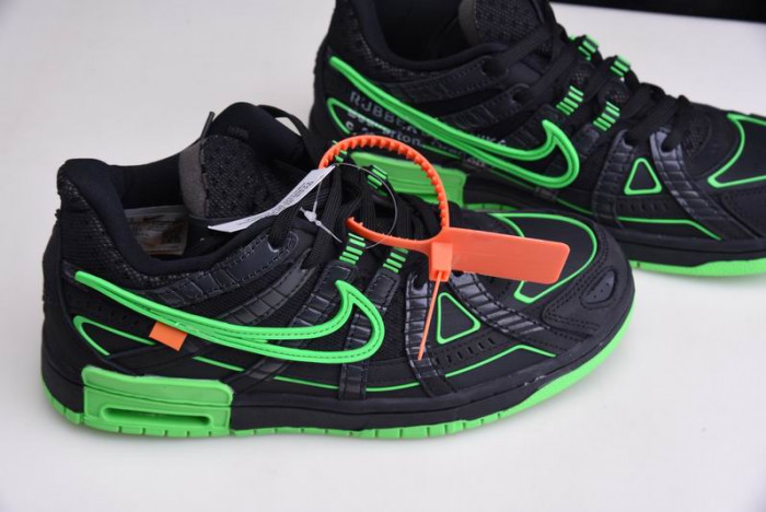 OF x Nike Air Rubber Dunk “Green Strike”  CU6015-001