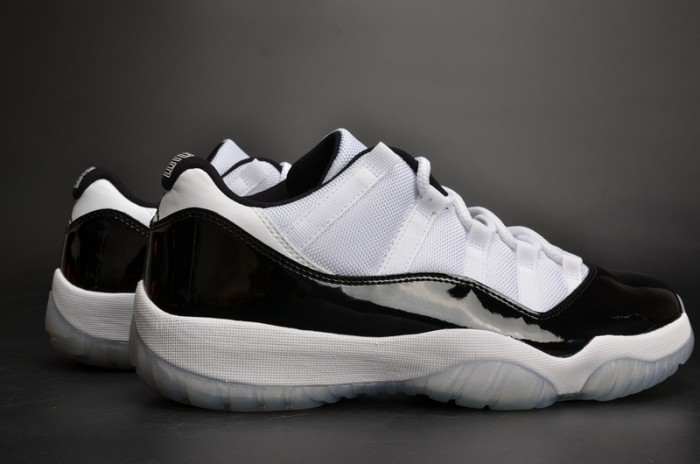 AIR JORDAN 11 RETRO LOF "CONCORD" BLACK/ WHITE  mens 528895-153