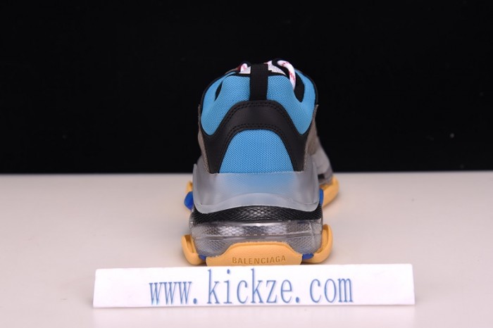 BL TRIPLE S TRAINERS CLEAR SOLE BLUE ADN RED 541624  W09O1 2120