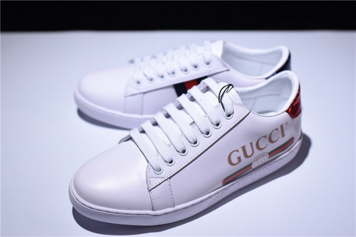 GC ACE EMBROIDERED LOW-TOP SNEAKER WITH LOGO