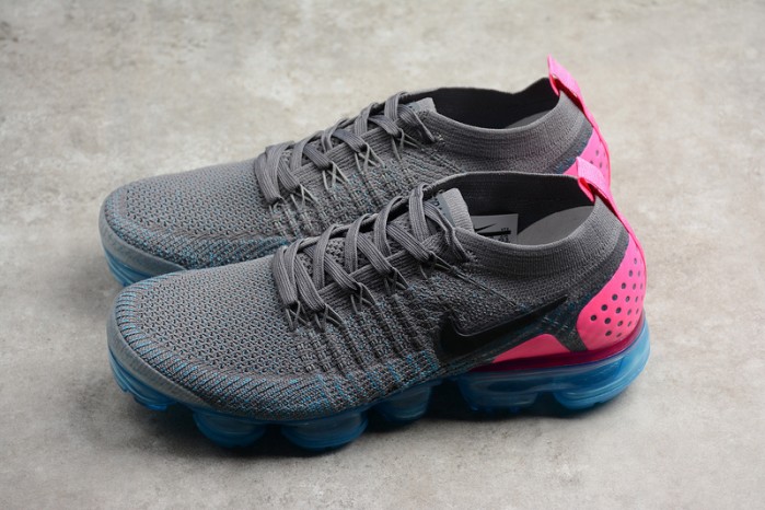Nike Air VaporMax 2 “Gunsmoke” Orbit-Pink/ Blast-Blue womens 942843-004