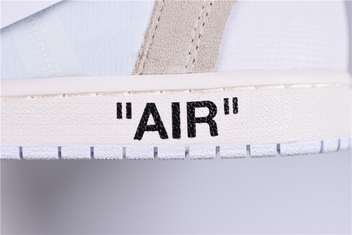 OF Air Jordan 1 Retro High White AQ0818-100